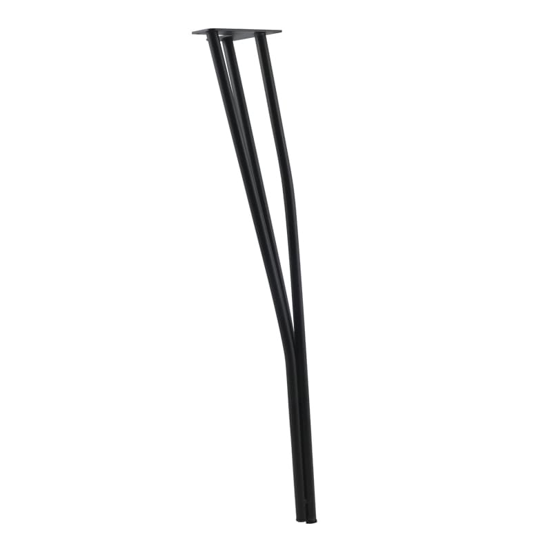 Ніжка меблева HAIRPIN Leg Triple h71см чорна структурна Ніжка меблева HAIRPIN Leg Triple h71см чорна структурна