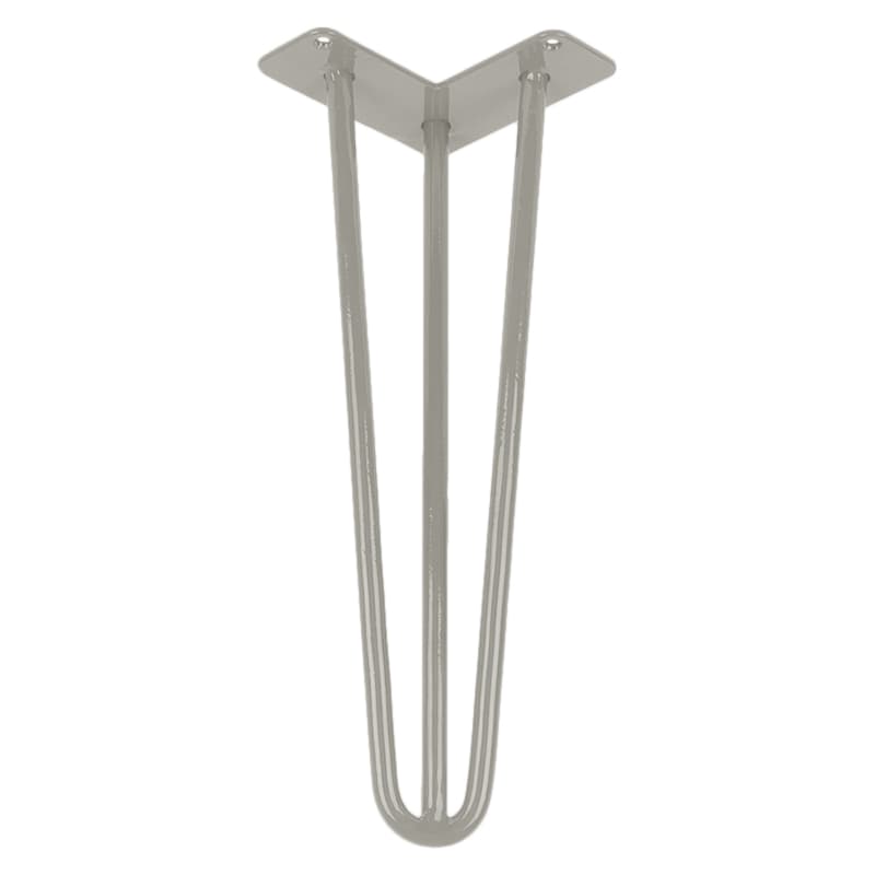 Ніжка меблева HAIRPIN Leg 3ROD h41см RAL 7044 Ніжка меблева HAIRPIN Leg 3ROD h41см RAL 7044