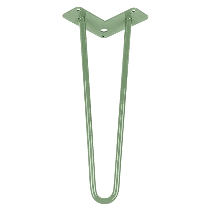 Ніжка меблева HAIRPIN Leg 2ROD h36см RAL 6021