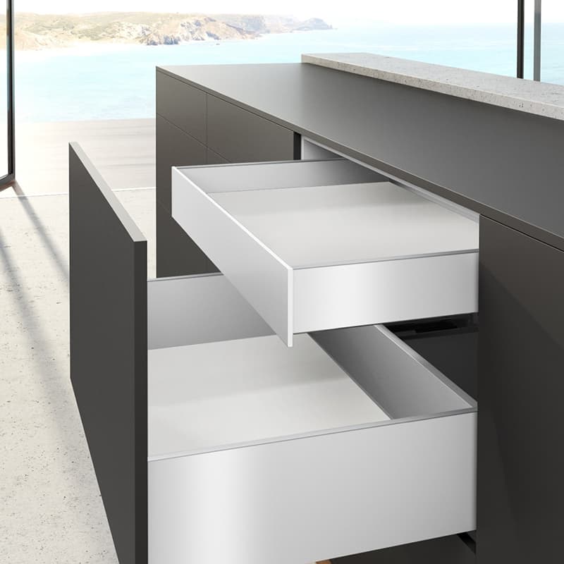 Комплект для внутрішньої шухляди AvanTech YOU Q L=300 H=101 ШК=600 білий Hettich