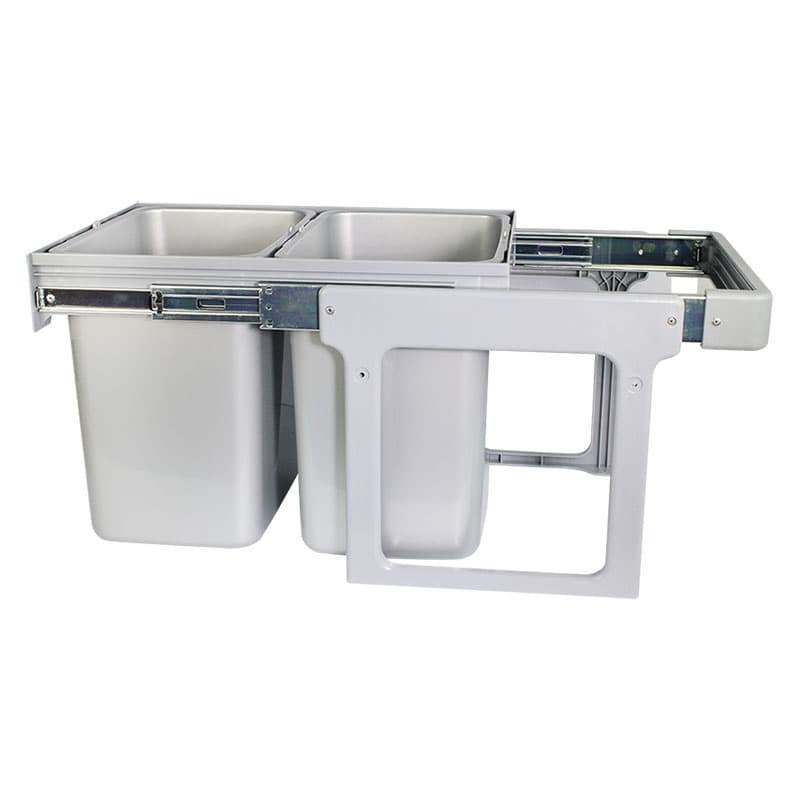 Мусорница Widder 2x16л серая Muller Мусорница Widder 2x16л серая Muller