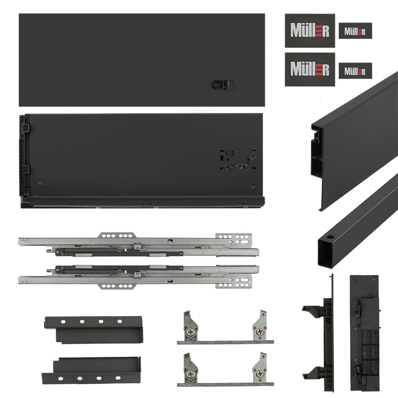 Комплект для внутреннего ящика Muller Box profi line 3D L=300 Н=178 антрацит