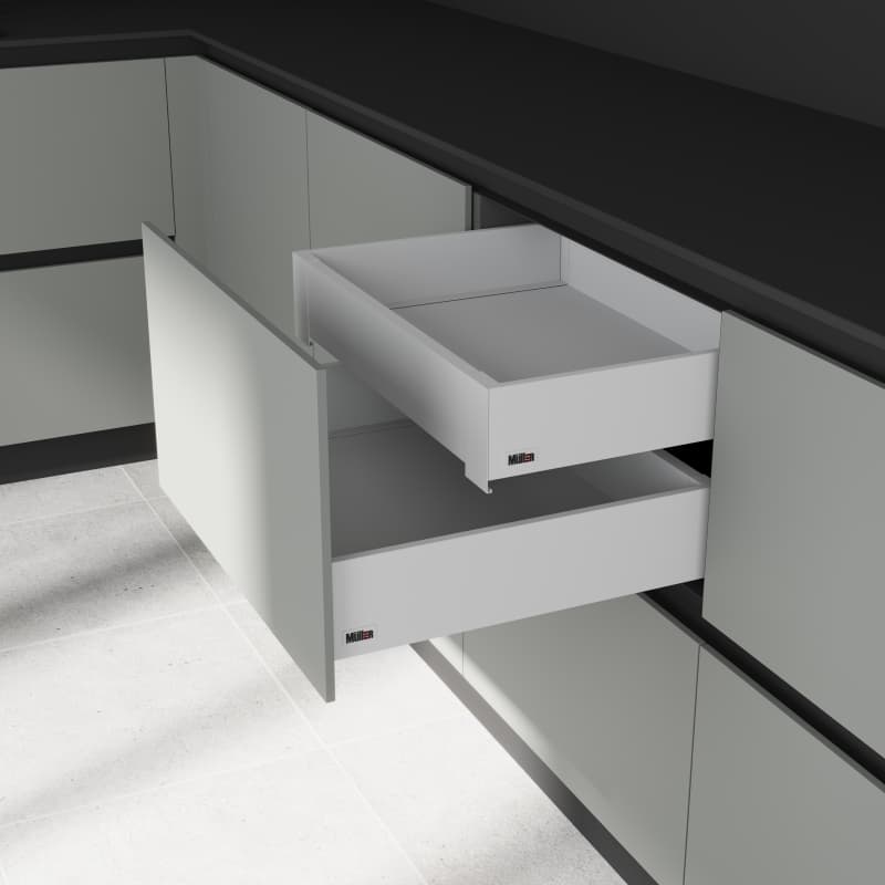 Комплект для внутреннего ящика Muller Box profi line 3D L=500 Н=95 белый Комплект для внутреннего ящика Muller Box profi line 3D L=500 Н=95 белый
