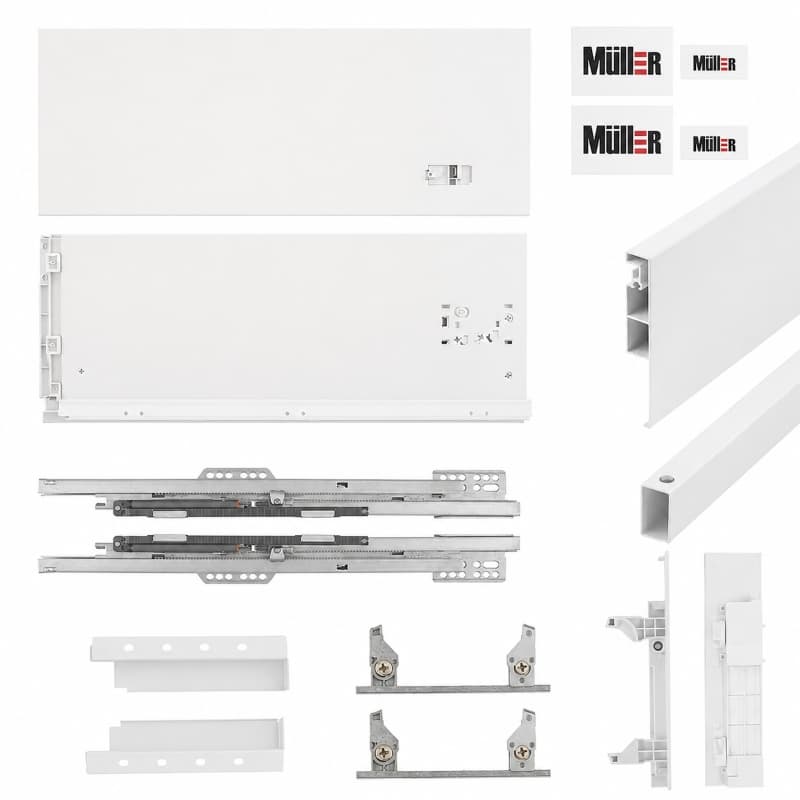 Комплект для внутренней шухляды Muller Box profi line 3D L=550 Н=178 белый