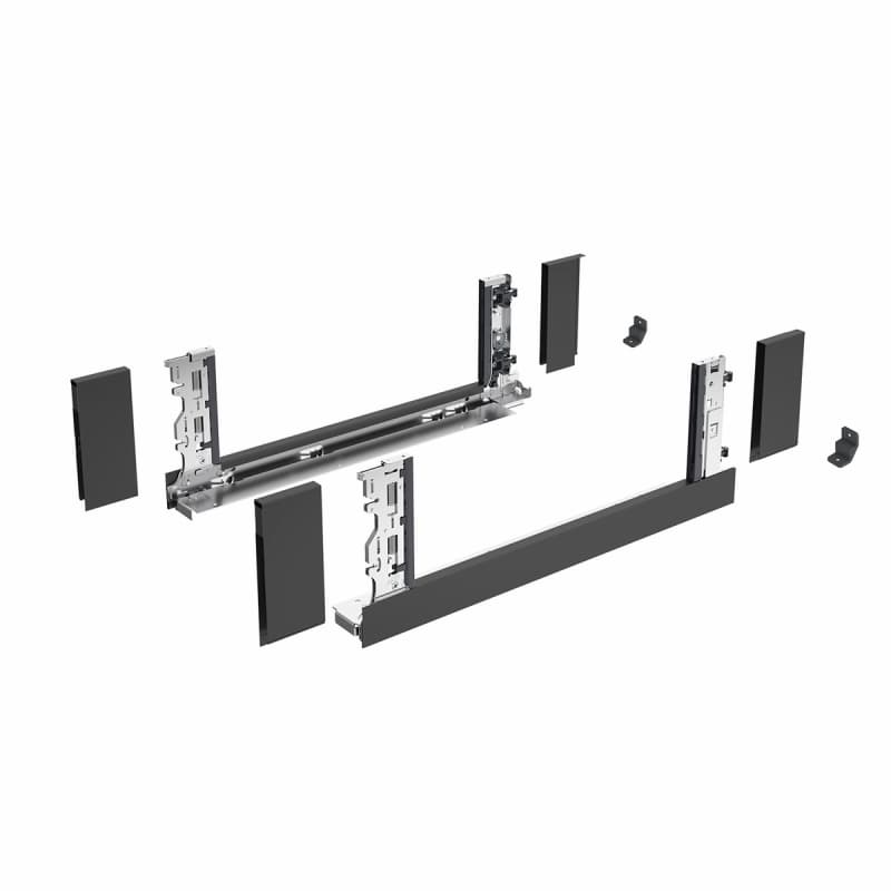 AvanTech YOU Комплект боковин Inlay H=187, L=500мм, антрацит (9353300) Hettich AvanTech YOU Комплект боковин Inlay H=187, L=500мм, антрацит (9353300) Hettich