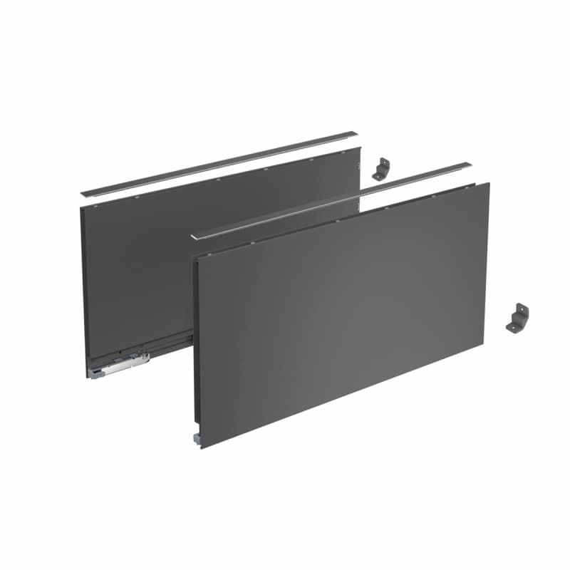 AvanTech YOU Комплект боковин H=251, L=550мм, антрацит (9353452) Hettich AvanTech YOU Комплект боковин H=251, L=550мм, антрацит (9353452) Hettich