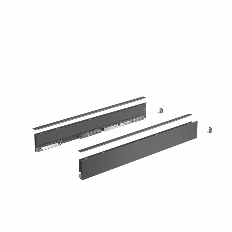 AvanTech YOU Комплект боковин H=77, L=450мм, антрацит (9353418) Hettich