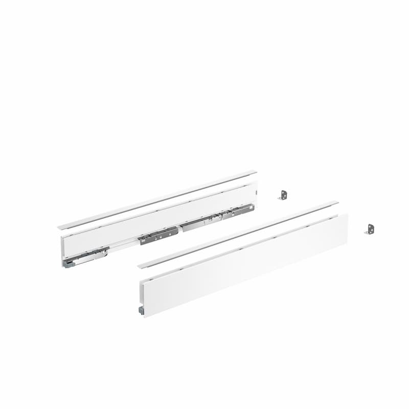 AvanTech YOU Комплект боковин H=77, L=450мм, белый (9353380) Hettich AvanTech YOU Комплект боковин H=77, L=450мм, белый (9353380) Hettich