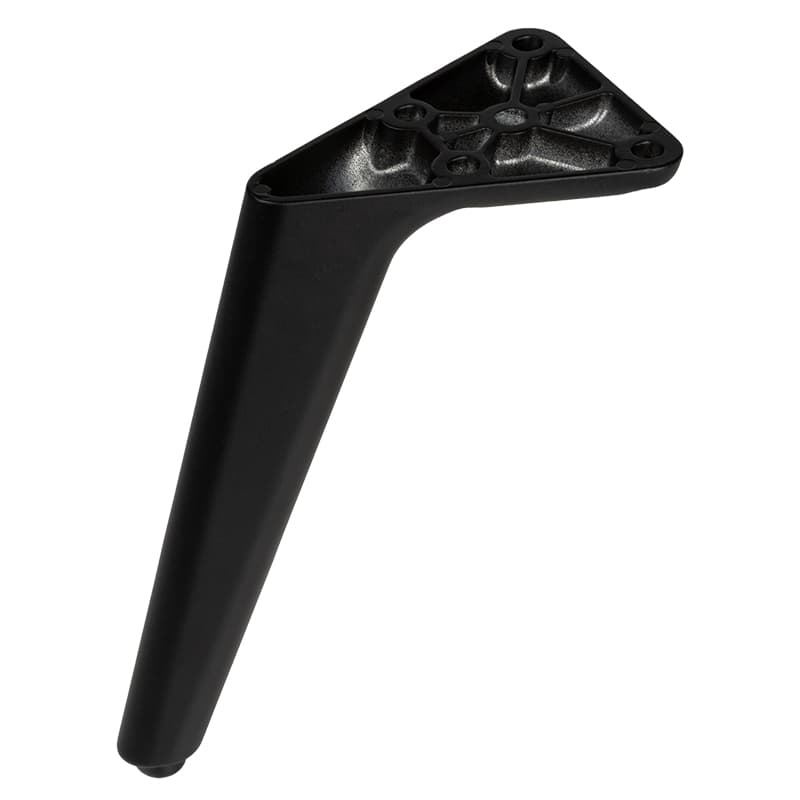 Ніжка меблева Ferro Fiori M 12080, h=150, max 200кг, чорний