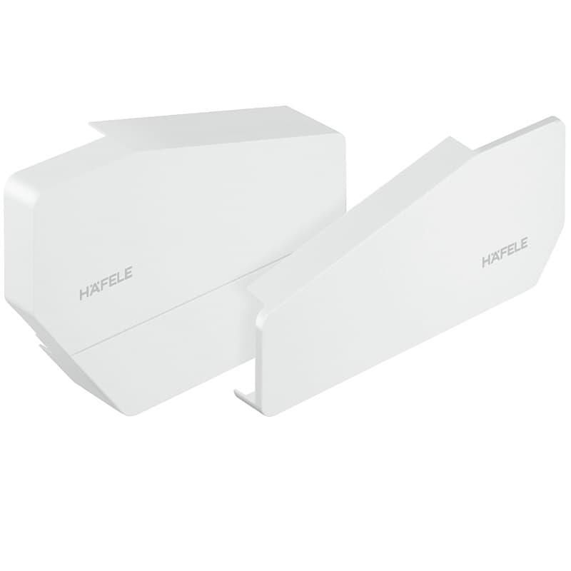 Комплект заглушок білих для FREE FOLD E (372.37.085) Hafele Комплект заглушок білих для FREE FOLD E (372.37.085) Hafele