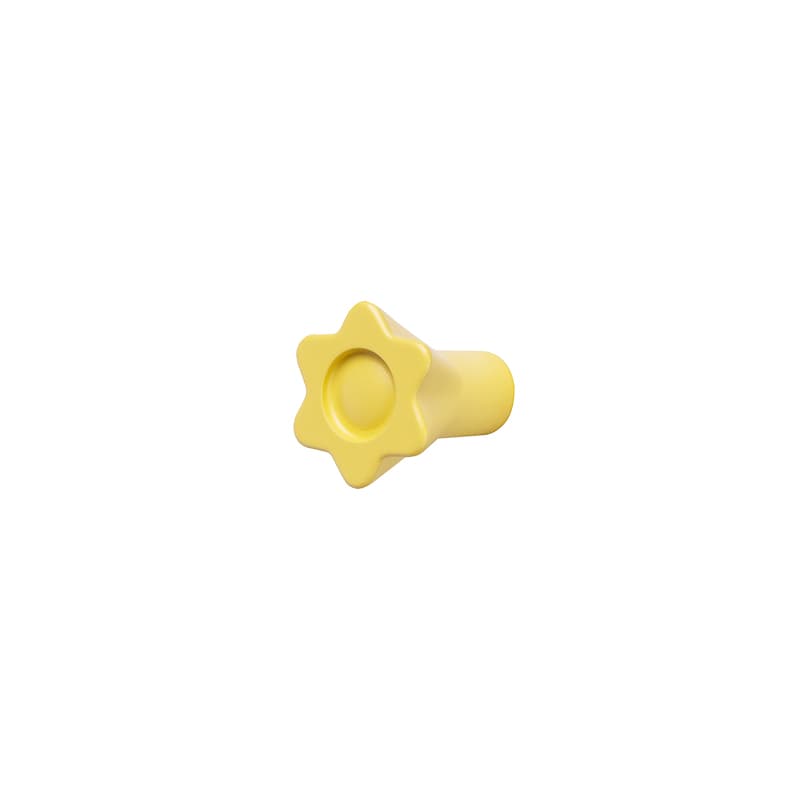 Ручка Ferro Fiori by Poliplast PL 11019.01 світло-жовтий Ручка Ferro Fiori by Poliplast PL 11019.01 світло-жовтий