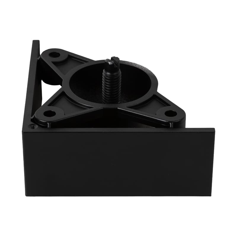 Ніжка меблева Ferro Fiori PL 736 R, h=35, max 750 кг, чорний Ніжка меблева Ferro Fiori PL 736 R, h=35, max 750 кг, чорний