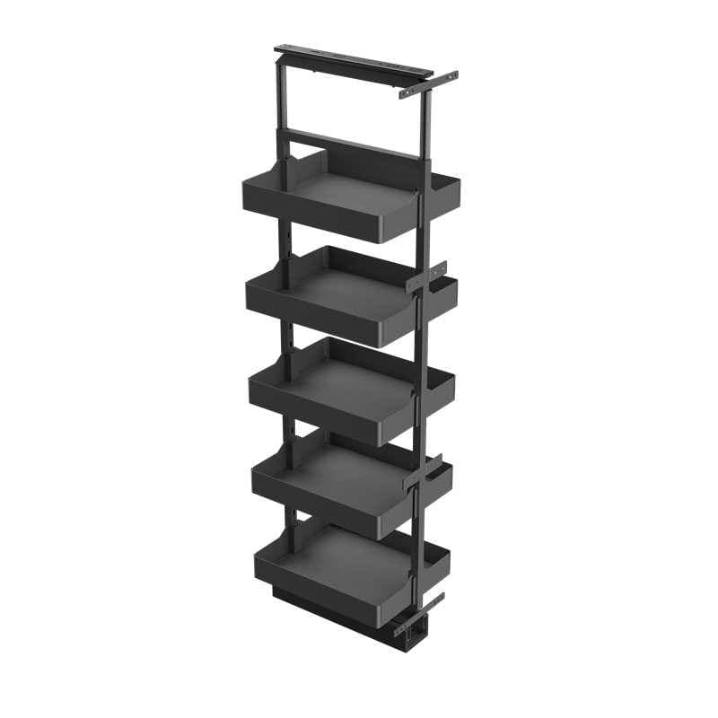Карго-колона Aster NV 300мм графіт 5 кошиків 1450-1750 мм Muller Карго-колона Aster NV 300мм графіт 5 кошиків 1450-1750 мм Muller
