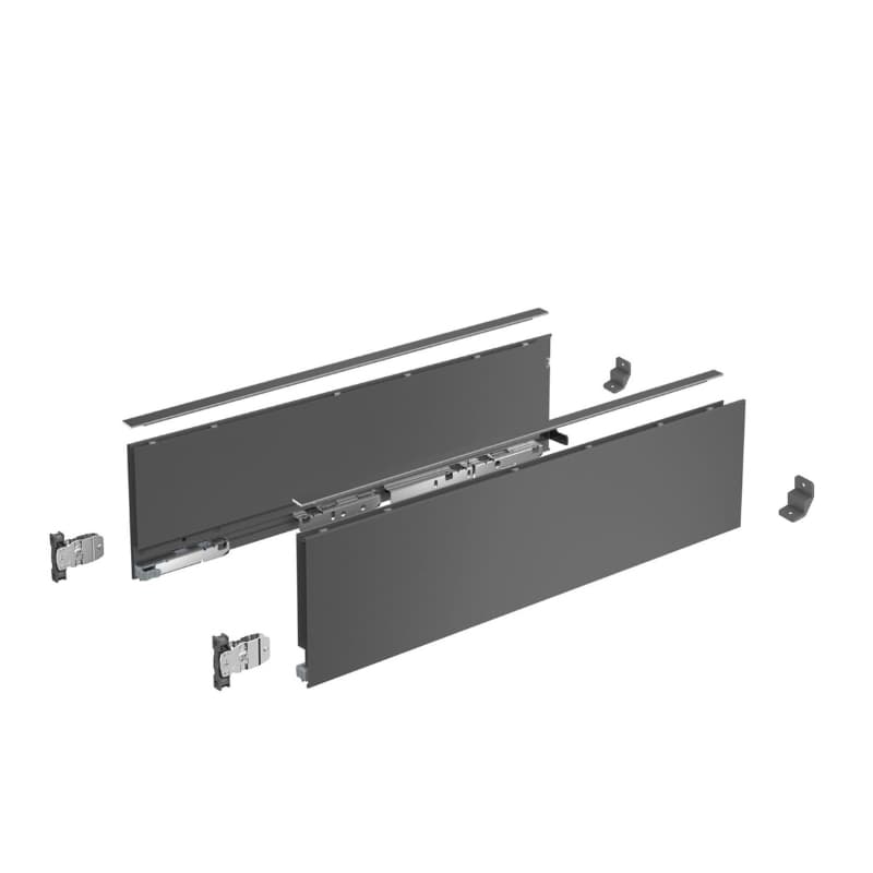 AvanTech YOU Комплект боковин (без кріплення) H=139, L=270мм, антрацит (9255333) Hettich