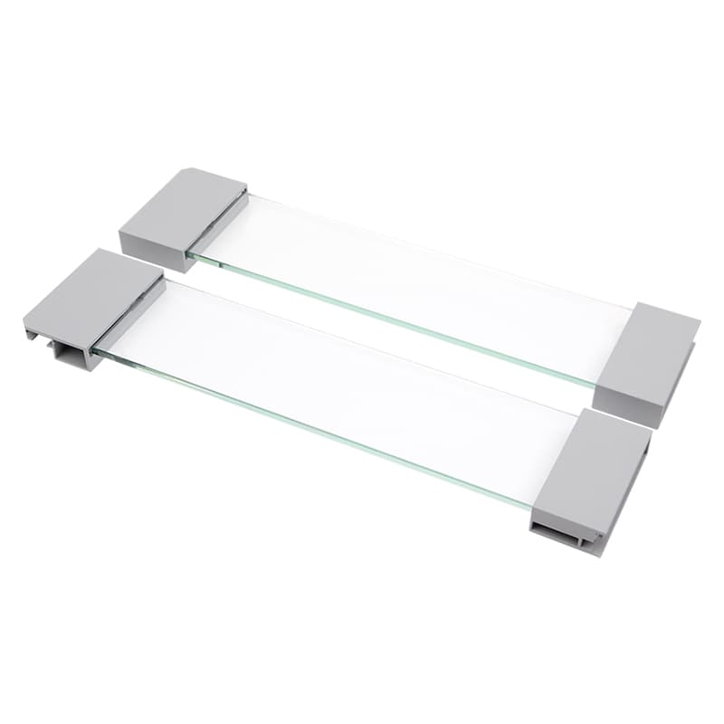 Комплект надставок DesignSide L=420мм Н=144мм, Atira серебро (9194800) Hettich Комплект надставок DesignSide L=420мм Н=144мм, Atira серебро (9194800) Hettich
