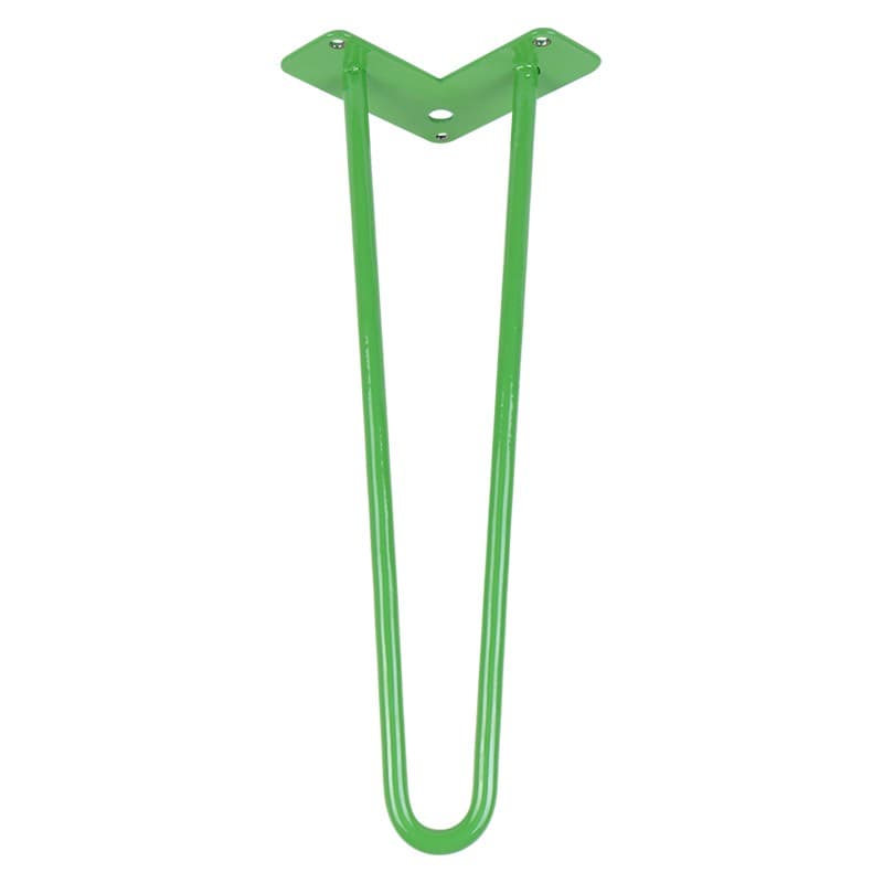 Ніжка меблева HAIRPIN Leg 2ROD Small h36см зелена Ніжка меблева HAIRPIN Leg 2ROD Small h36см зелена