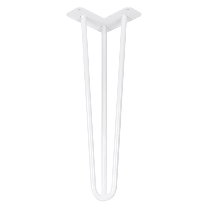 Ніжка меблева HAIRPIN Leg 3ROD Small h41см біла