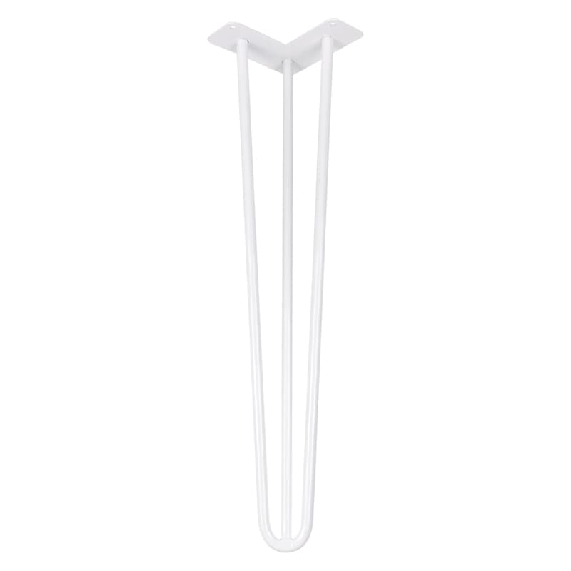 Ніжка меблева HAIRPIN Leg 3ROD Big h55см біла Ніжка меблева HAIRPIN Leg 3ROD Big h55см біла