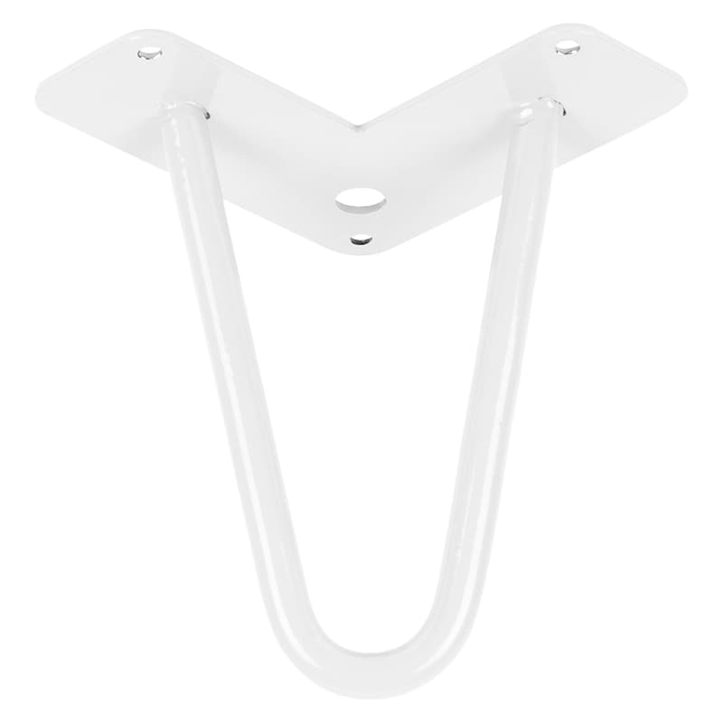 Ніжка меблева HAIRPIN Leg 2ROD Small h15см біла Ніжка меблева HAIRPIN Leg 2ROD Small h15см біла