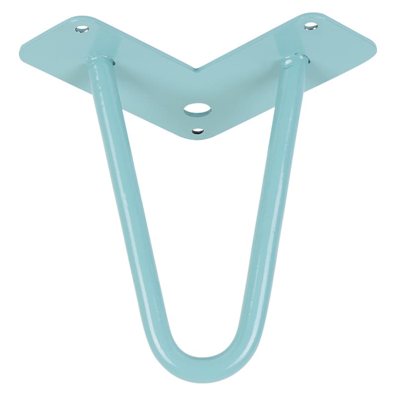 Ніжка меблева HAIRPIN Leg 2ROD Small h15см блакитна