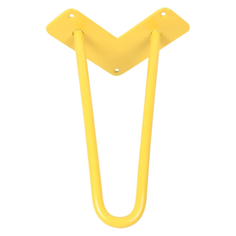Ніжка меблева HAIRPIN Leg 2ROD Small h36см жовта Ніжка меблева HAIRPIN Leg 2ROD Small h36см жовта