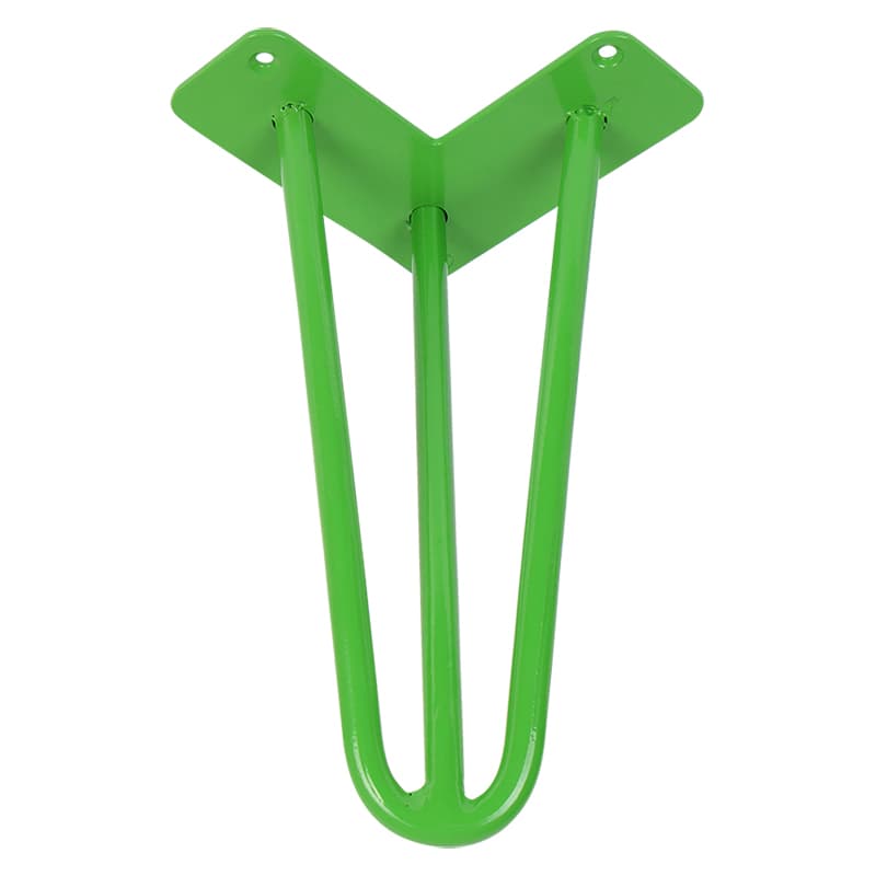 Ніжка меблева HAIRPIN Leg 3ROD Small h15см зелена