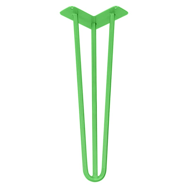Ножка мебельная HAIRPIN Leg 3ROD Small h41см зеленая