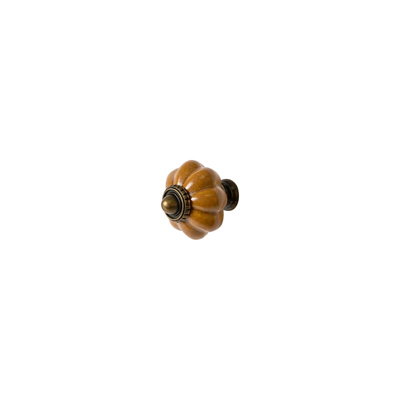 Ручка Ferro Fiori CR 9150.34 антична бронза | гірчичний Ручка Ferro Fiori CR 9150.34 антична бронза | гірчичний
