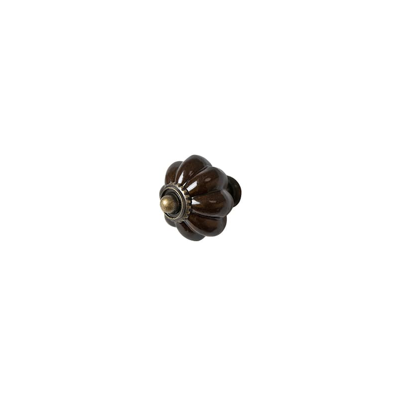 Ручка Ferro Fiori CR 9150.34 античная бронза|шоколадный Ручка Ferro Fiori CR 9150.34 античная бронза|шоколадный