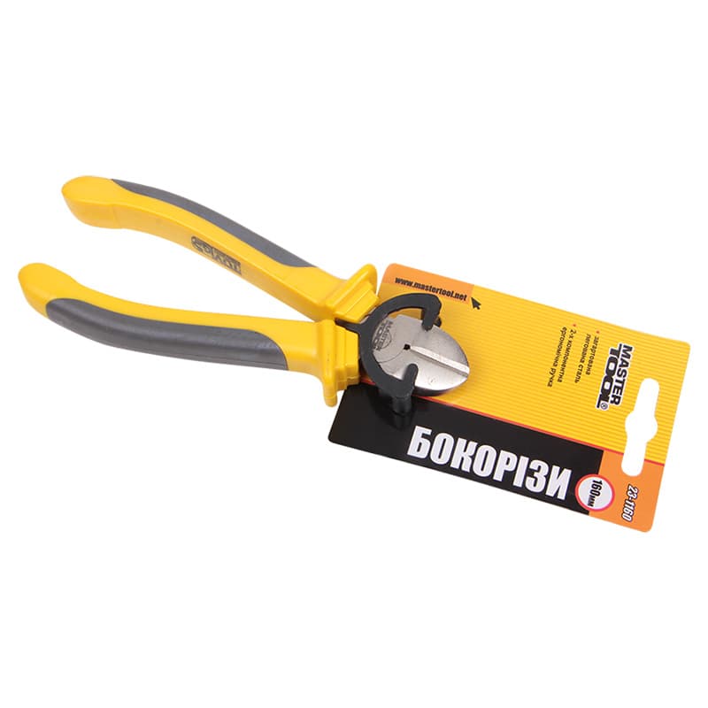 Бокорезы 160 мм, C55, HRC 45~50 Mastertool Бокорезы 160 мм, C55, HRC 45~50 Mastertool