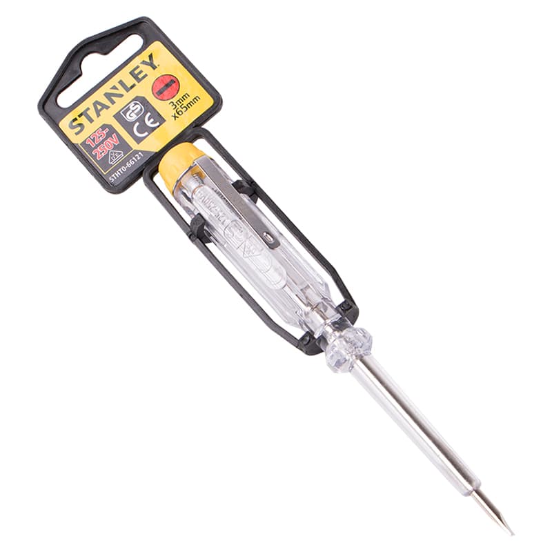 Индикаторная отвертка SL3 x 65 мм (220-250V) (STHT0-66121) Stanley Индикаторная отвертка SL3 x 65 мм (220-250V) (STHT0-66121) Stanley