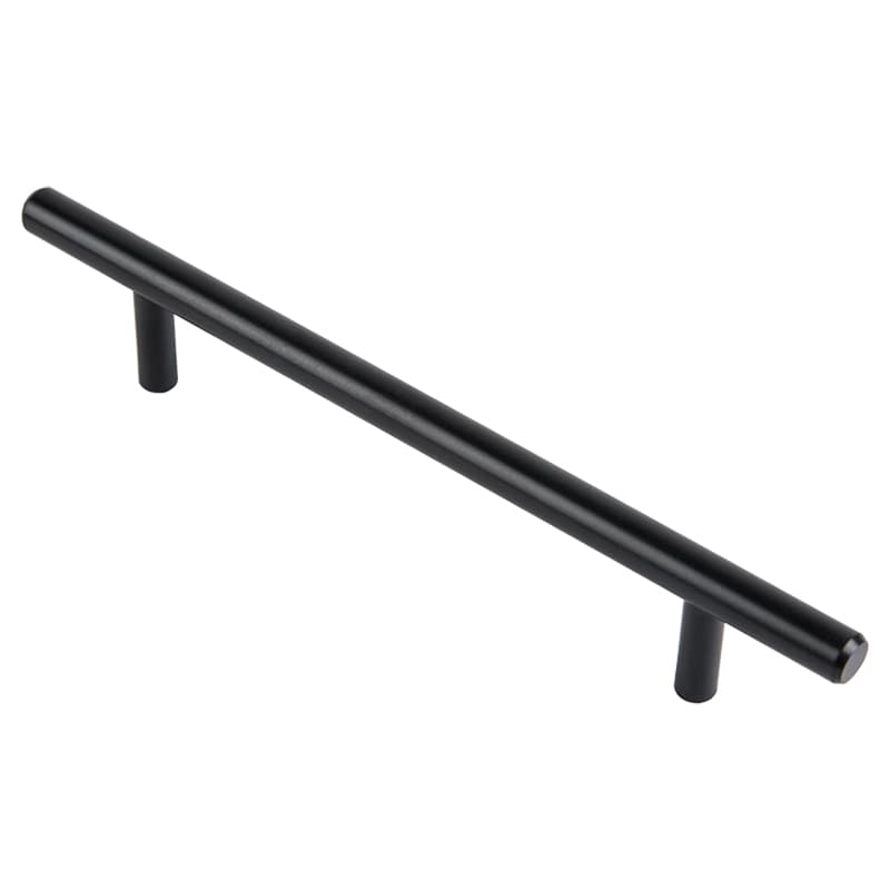 Ручки релінгові RE 1010/128 (DR 10/128 G1) моноліт Ø 10 чорний Ручки релінгові RE 1010/128 (DR 10/128 G1) моноліт Ø 10 чорний