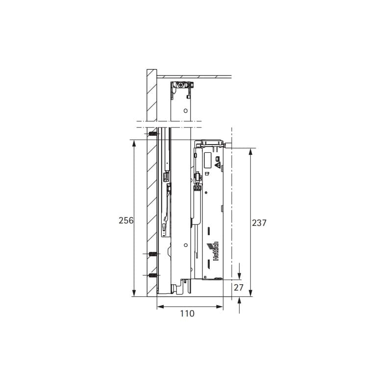 Actro YOU/5D Механизм Push to open Silent 10-40кг (9257892) Hettich Actro YOU/5D Механизм Push to open Silent 10-40кг (9257892) Hettich