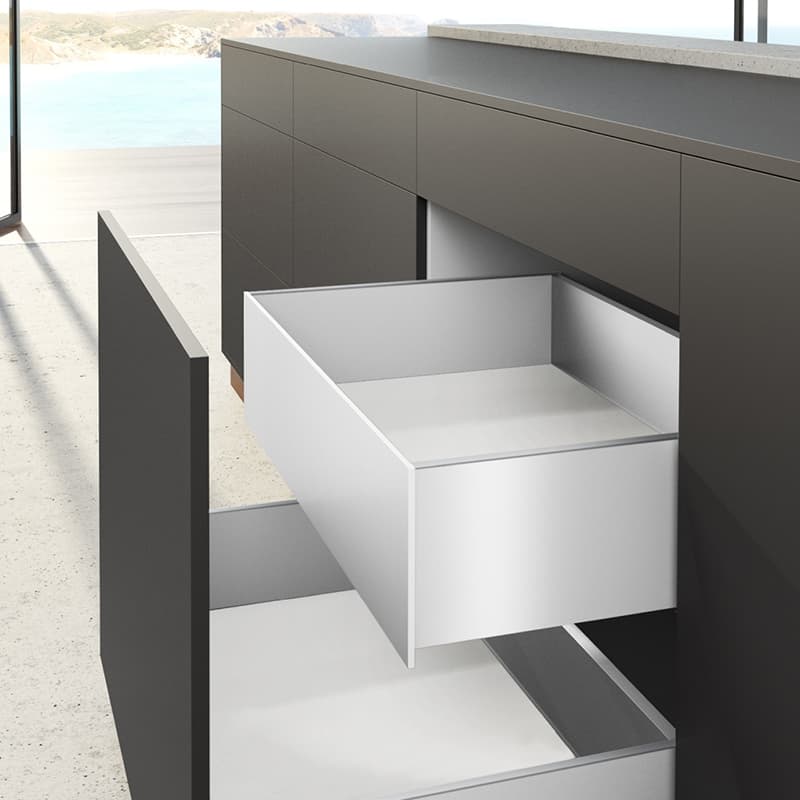 Комплект внутреннего ящика AvanTech YOU Q L=400 H=187 ШК=600 белый Hettich Комплект внутреннего ящика AvanTech YOU Q L=400 H=187 ШК=600 белый Hettich