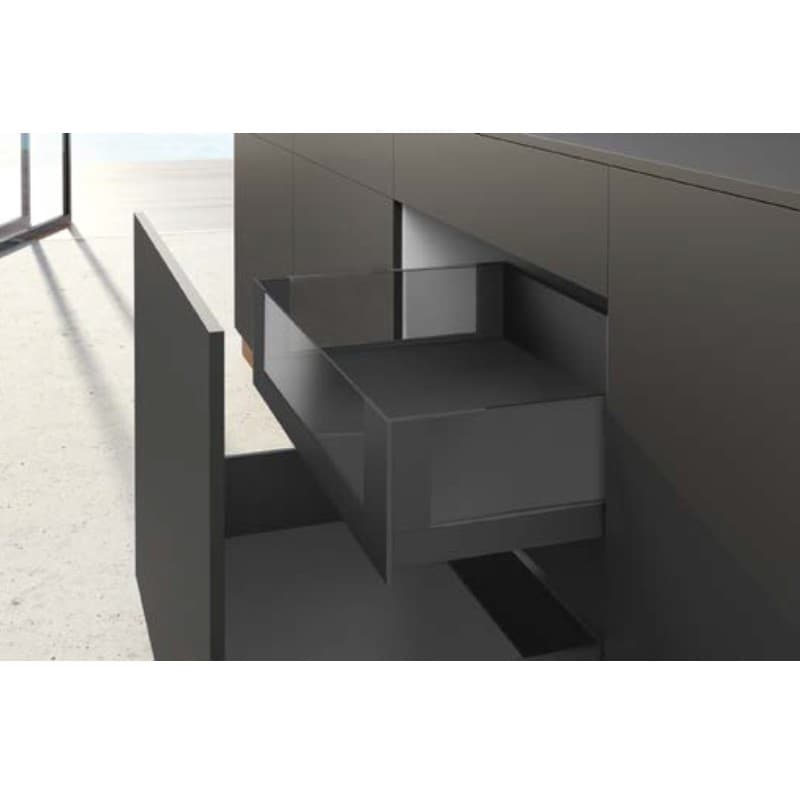 Комплект внутреннего ящика AvanTech YOU А L=450 H=187 Inlay (скло 130мм) антрацит корпус 600мм Комплект внутреннего ящика AvanTech YOU А L=450 H=187 Inlay (скло 130мм) антрацит корпус 600мм