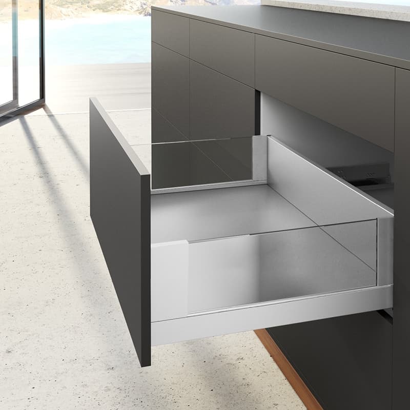 Комплект шухляди AvanTech YOU А L=600 H=187 Inlay (скло) білий Hettich Комплект шухляди AvanTech YOU А L=600 H=187 Inlay (скло) білий Hettich