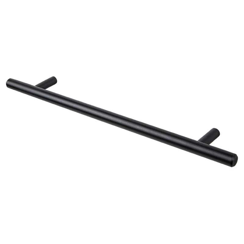 Ручка релінгова RE 1010/160 (DR 10/160 G1) моноліт Ø 10 чорний Ручка релінгова RE 1010/160 (DR 10/160 G1) моноліт Ø 10 чорний