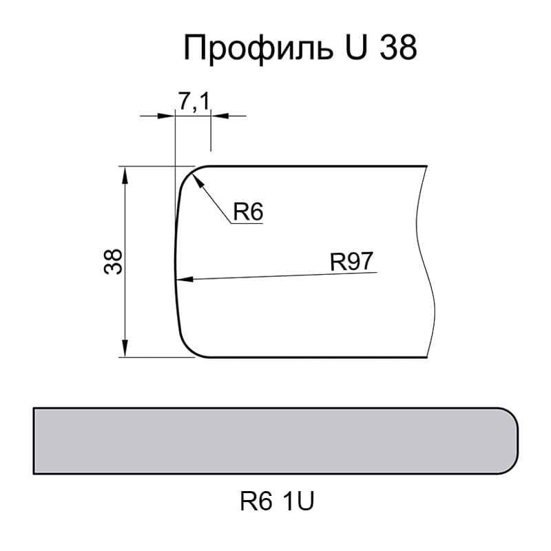 Стільниця Luxeform W95-1 U Мантінеа вологостійка 3600х700x38 мм м.п. Стільниця Luxeform W95-1 U Мантінеа вологостійка 3600х700x38 мм м.п.