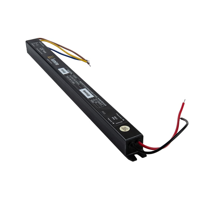Блок питания SLIM, 12-60-IP65-3Y, метал. корпус