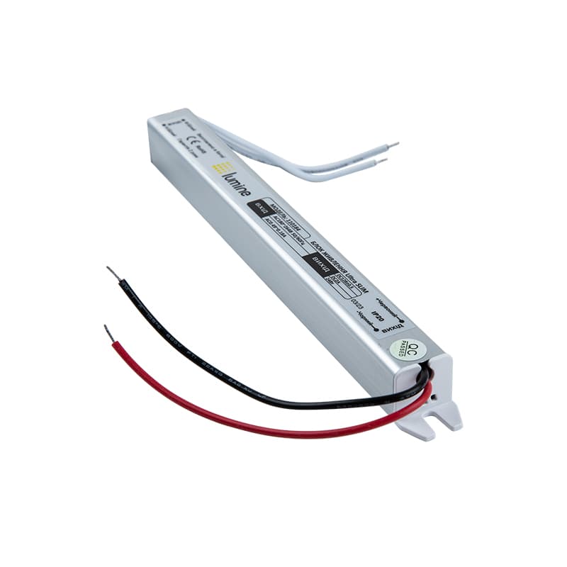 Блок питания UltraSLIM, 12-24-IP20-2Y, метал. корпус