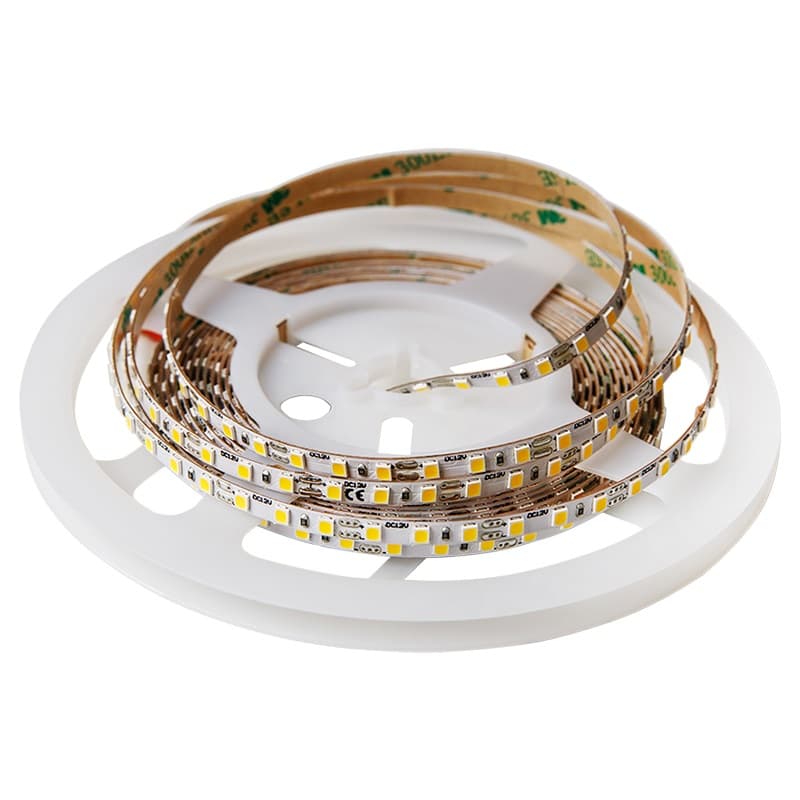 LED-стрічка 2835 SMD SLIM 5mm, 120 LEDs/m, 10W, 12V, IP20, тепле світло, 3000К, L = 1000mm LED-стрічка 2835 SMD SLIM 5mm, 120 LEDs/m, 10W, 12V, IP20, тепле світло, 3000К, L = 1000mm
