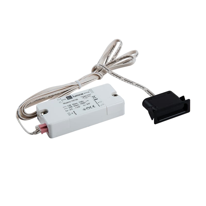 ІЧ сенсорний вимикач на відкр. двох дверей, 12V/24V, 75W/150W
