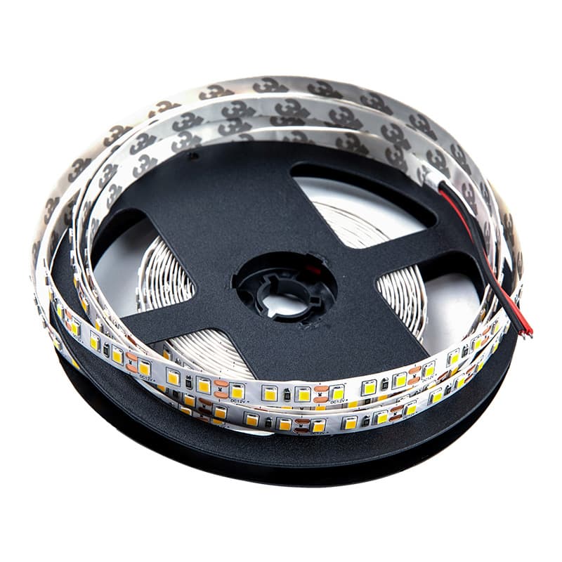 LED-стрічка ST-12-2835-120-WW-20-V2, 120 LEDs/m, 9W, 12V, IP20, теплий, 2800-3200К