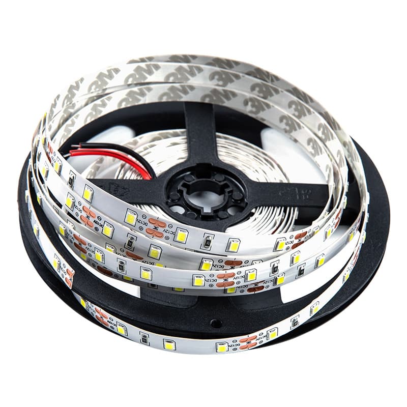LED-стрічка ST-12-2835-60-CW-20-V2, 60 LEDs/m, 4,8W, 12V, IP20, холодний, 6000К