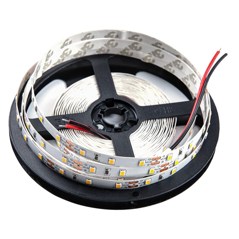 LED-стрічка ST-12-2835-60-WW-20-V2, 60 LEDs/m, 4,8W, 12V, IP20, теплий, 2800-3200К