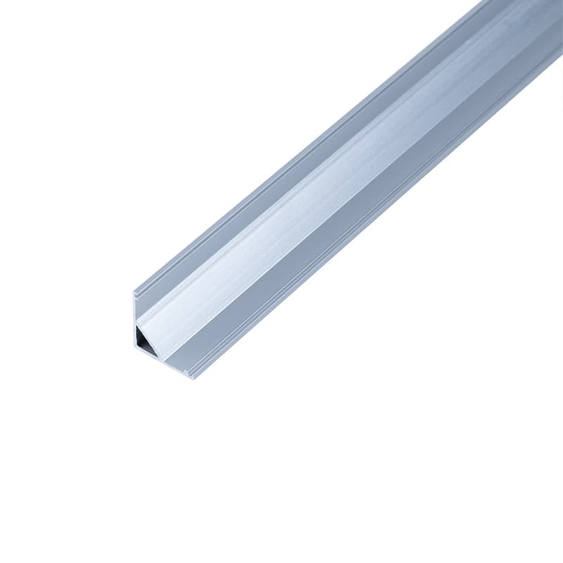 Профіль для LED-стрічки, КУТОВИЙ LPU-16 A , анодоване срібло L = 2m Профіль для LED-стрічки, КУТОВИЙ LPU-16 A , анодоване срібло L = 2m