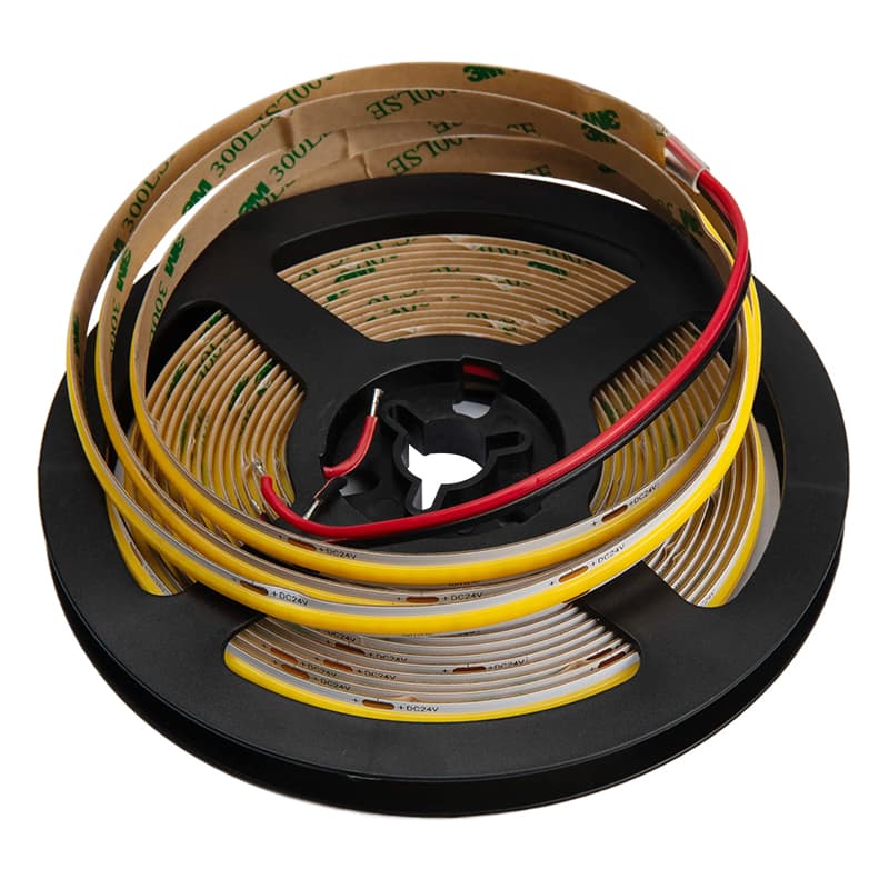 LED-стрічка COB, 320 LEDs/m, 12W, 24V, IP20, холодне світло, 6000К LED-стрічка COB, 320 LEDs/m, 12W, 24V, IP20, холодне світло, 6000К