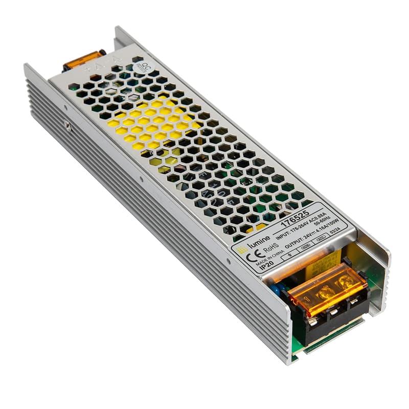 Блок живлення для LED, 100W, 24V, IP20, метал. корпус Блок живлення для LED, 100W, 24V, IP20, метал. корпус