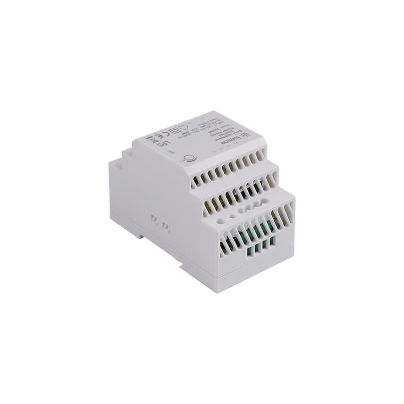 Блок живлення на DIN-рейку, 60W, 24V, IP20, пластик. корпус, Lumine