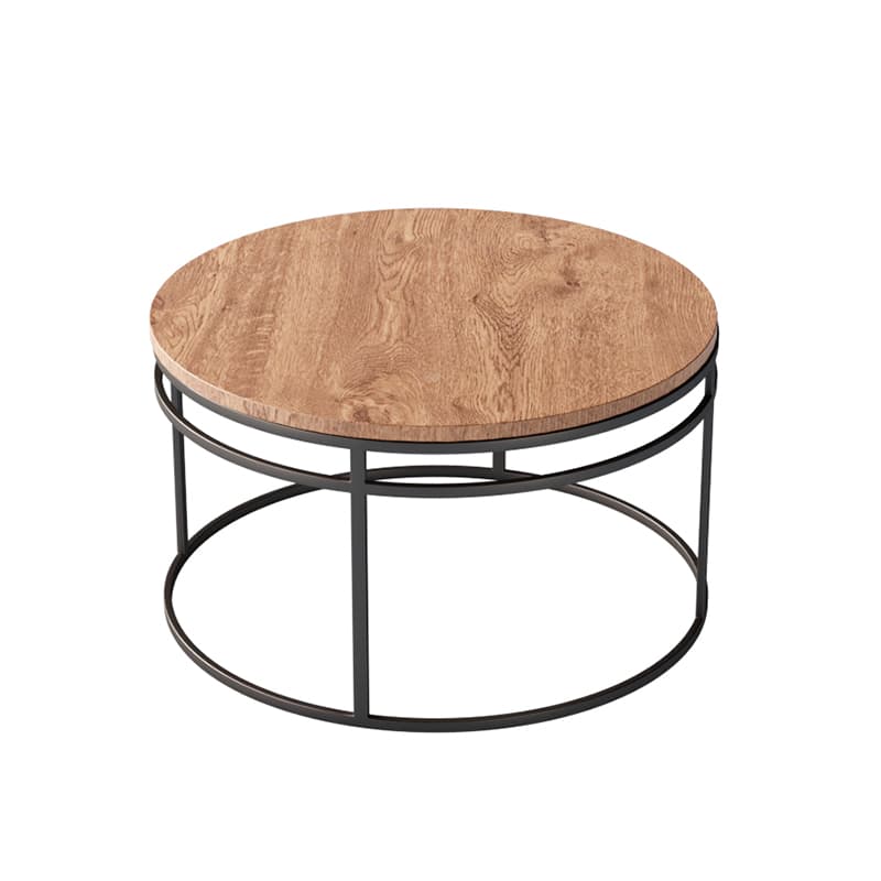 Опора журнального столу Loft RING 70 RAL 9005
